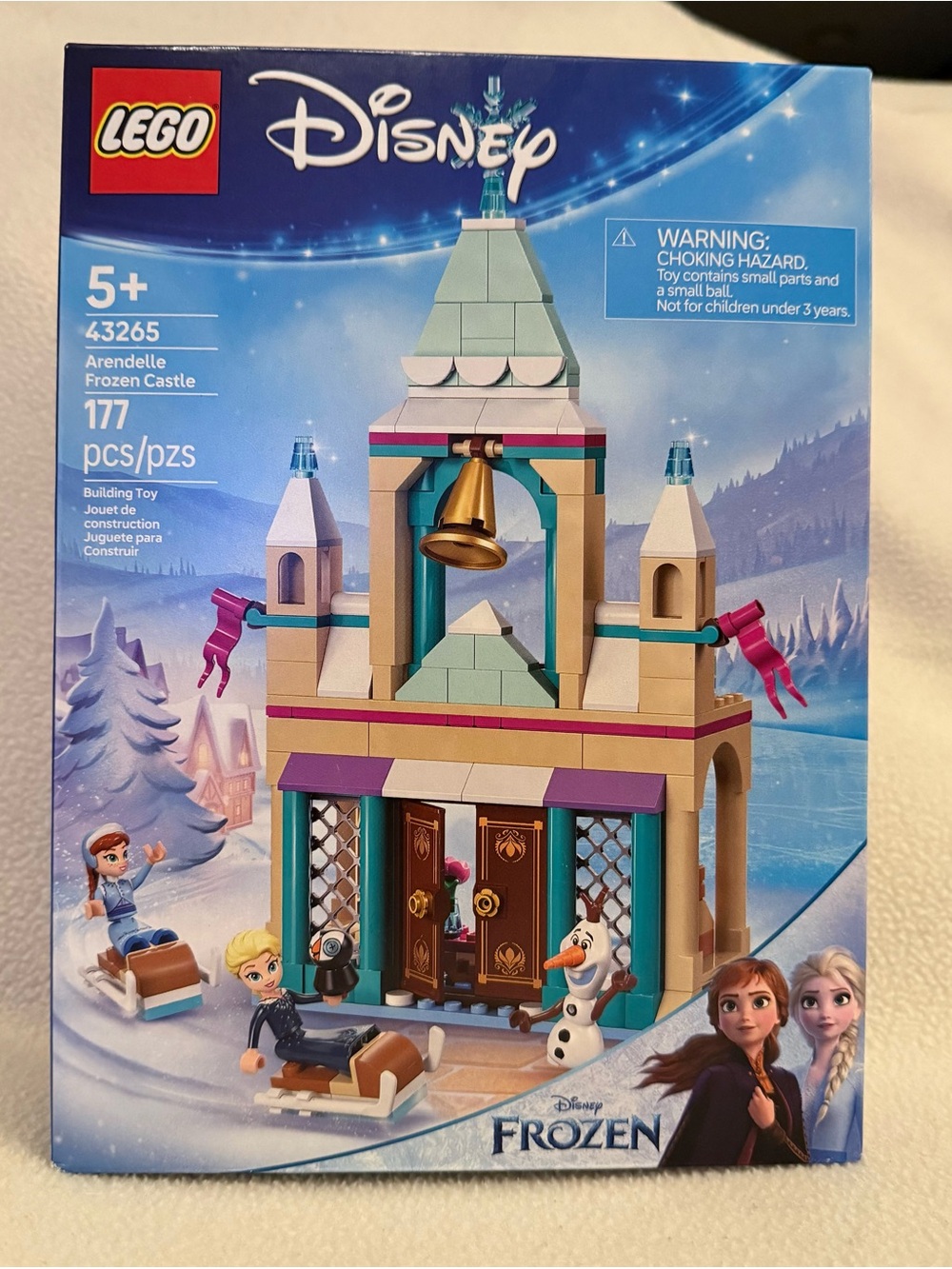 LEGO Disney Frozen ArendLEGO Disney Frozen Arendelle Castle Building Toy 177 pcs